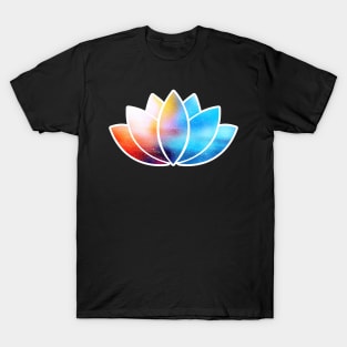 'Lotus Flower Om Namaste' Awesome Yoga Meditating T-Shirt